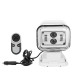 Marine LED Light - High - 60 Watt - White Casing - Emmitt Color: White - 12-24 Volts - WK-W60HL - AZLED